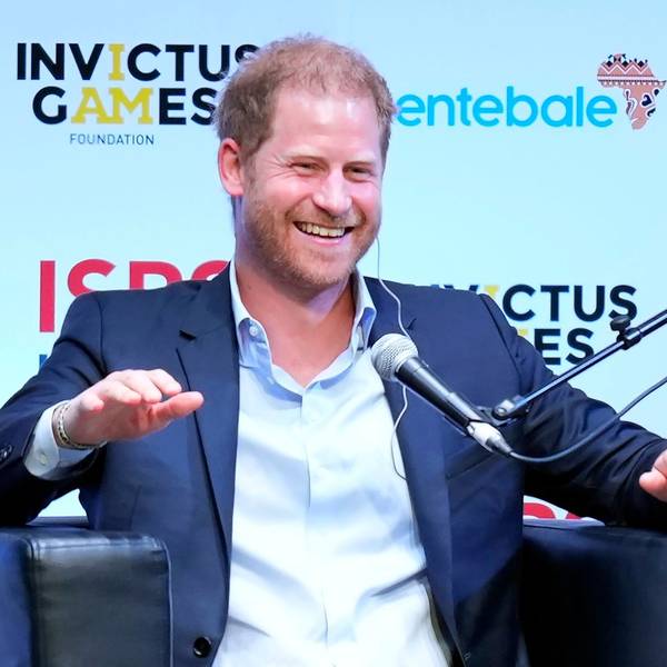 Prinz Harry bei einem öffentlichen Auftritt.