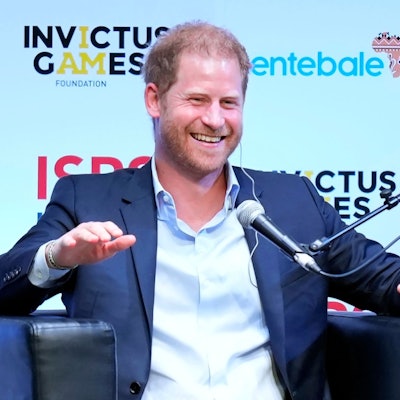 Prinz Harry bei einem öffentlichen Auftritt.