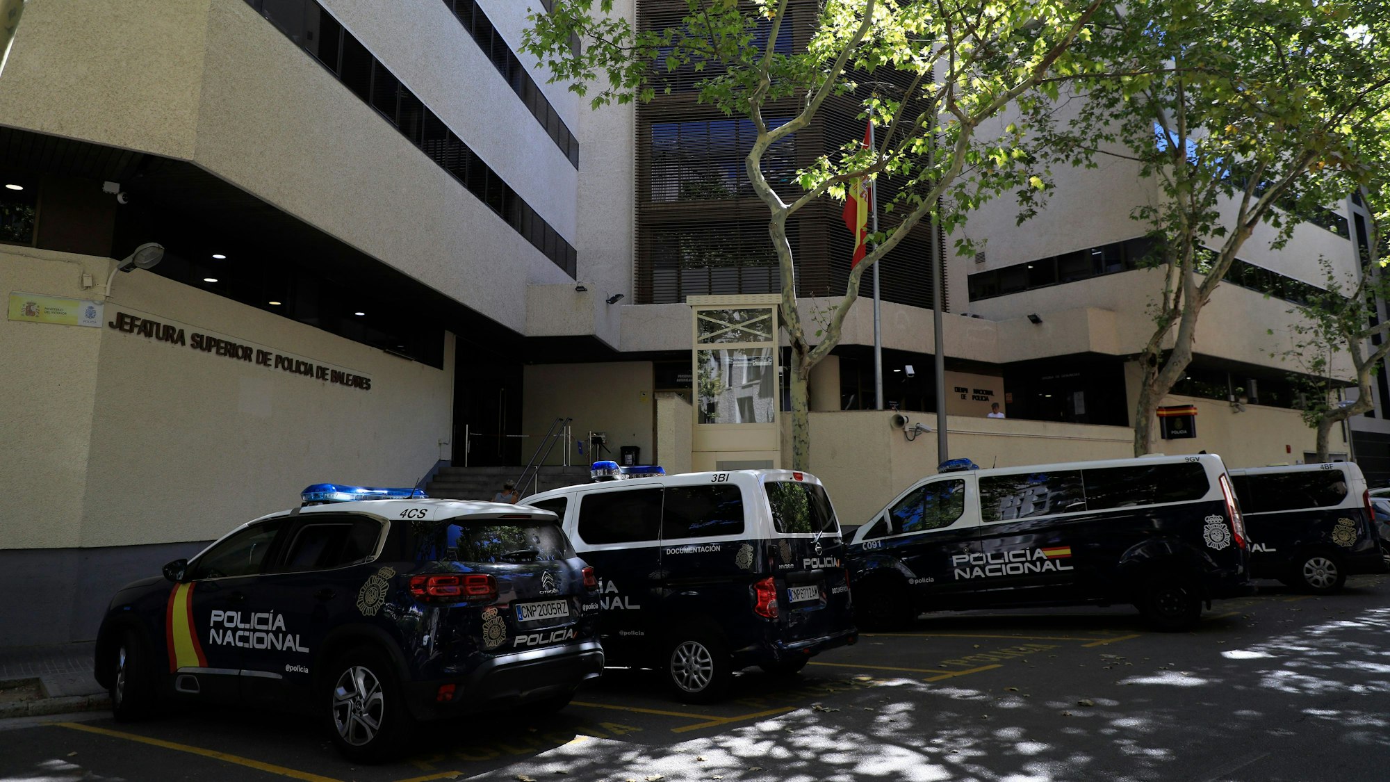 Die Polizeizentrale in Palma de Mallorca (Archivbild). Erneut soll es auf der Urlaubsinsel zu einer Gruppenvergewaltigung gekommen sein.