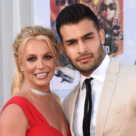 Britney Spears und Sam Asghari kommen zur Premiere von "Once Upon a Time in Hollywood" im TCL Chinese Theatre