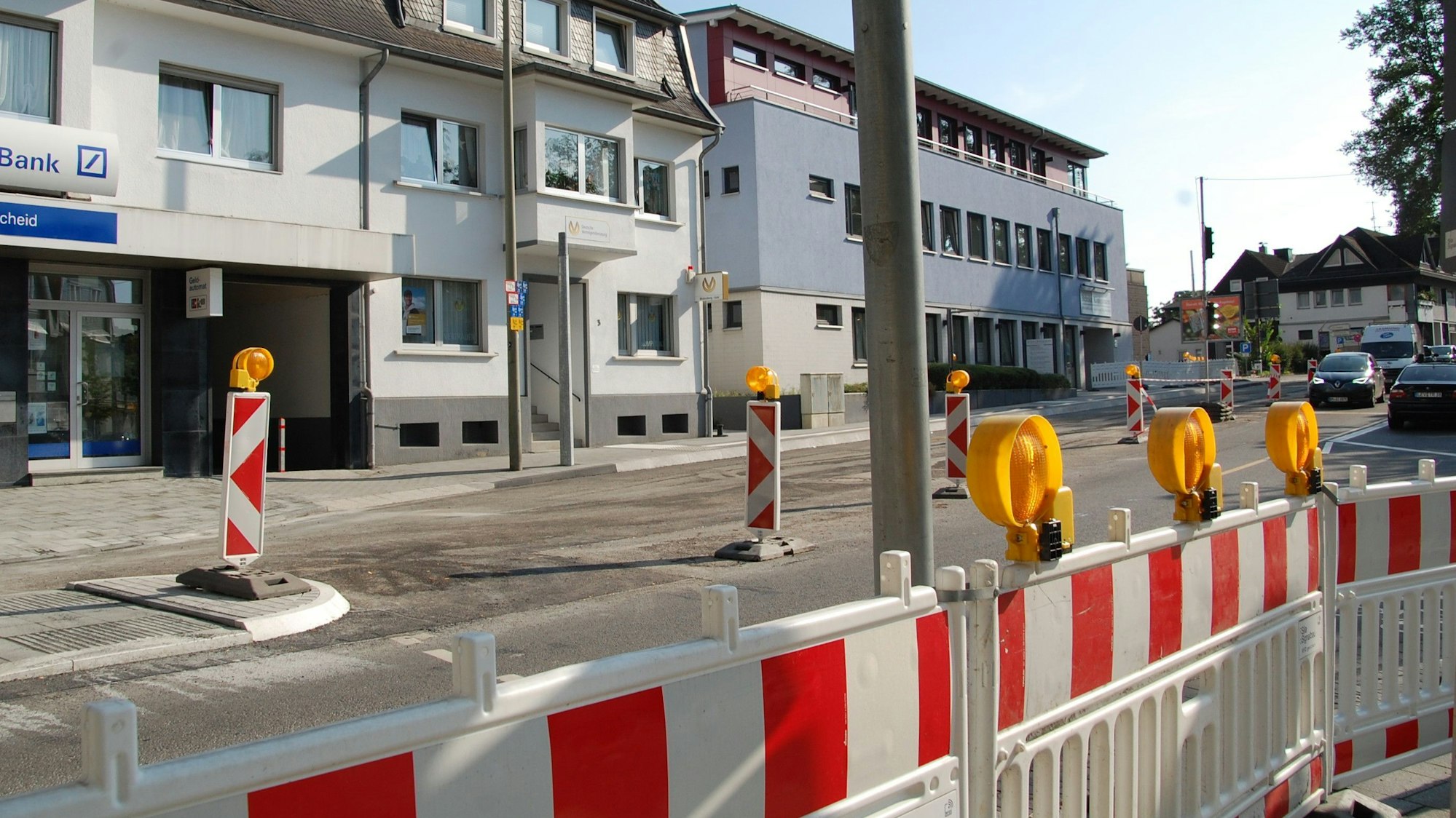 Die neuen Haltestellen an der Bürgermeister-Schmidt-Straße