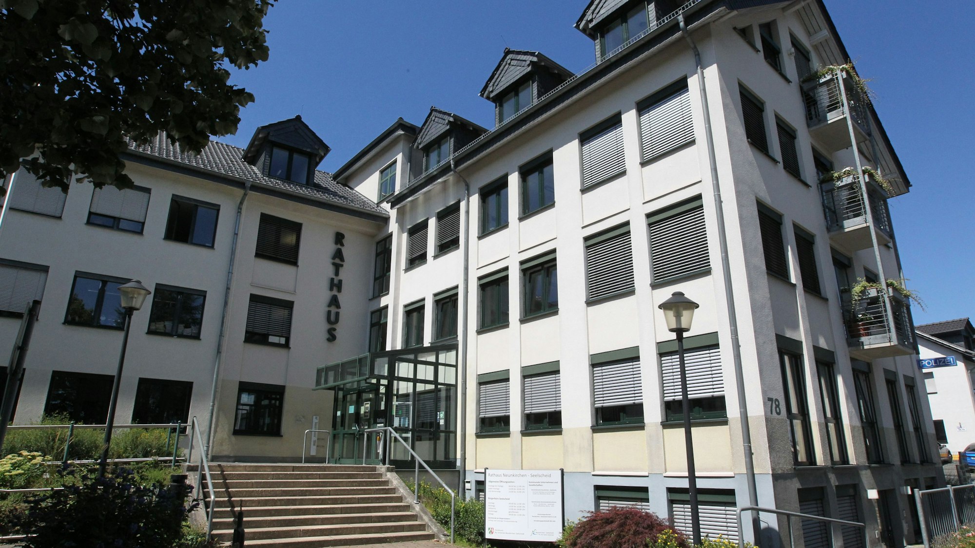 Rathaus in Neunkirchen-Seelscheid