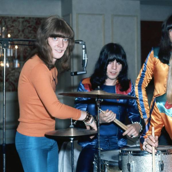 Mitglieder der britischen Glam-Rock-Band The Sweet.