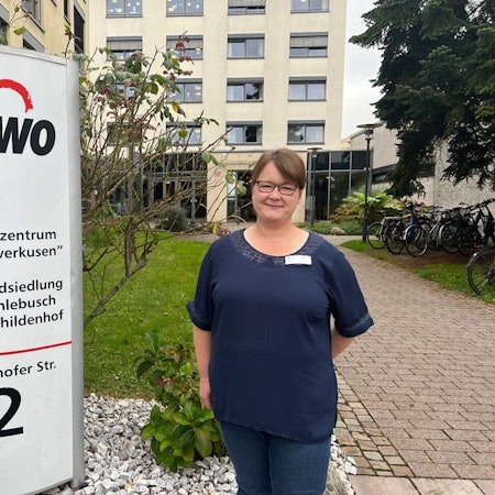 Michaela Wetzel ist seit 2020 Ausbildungskoordinatorin im Awo-Seniorenzentrum in Schlebusch.