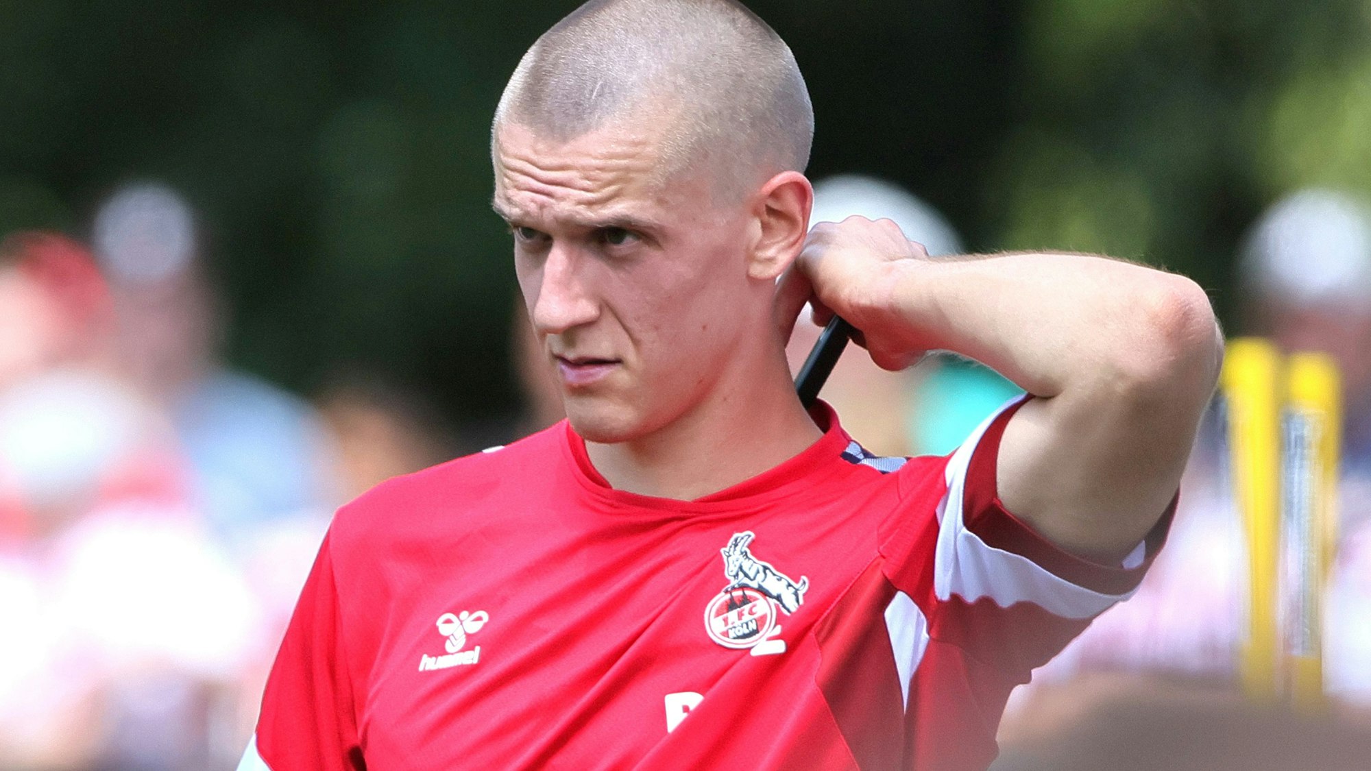 1. FC Köln, Training, Florian Dietz (1. FC Köln), 10.07.2023, Bild: Herbert Bucco