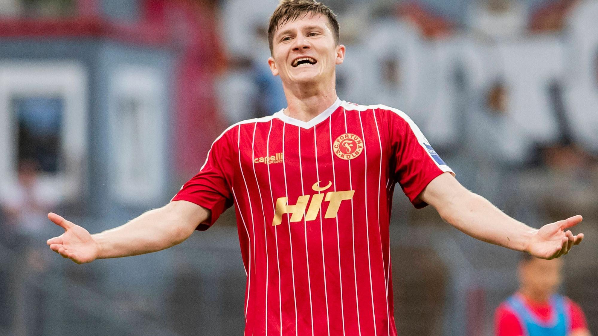 Regionalliga West: SC Fortuna Koeln - 1. FC Koeln U21, U 21 01.08.2023 Marvin Mika Fortuna Koeln, 11 , Regionalliga West, 1. Spieltag, SC Fortuna Koeln - 1. FC Koeln U21, am 01.08.2023, Suedstadion, Koeln *** Regionalliga West SC Fortuna Koeln 1 FC Koeln U21, 01 08 2023 Marvin Mika Fortuna Koeln, 11 , Regionalliga West, 1 matchday, SC Fortuna Koeln 1 FC Koeln U21, on 01 08 2023, Suedstadion, Koeln Copyright: xBEAUTIFULxSPORTS/Meuselx