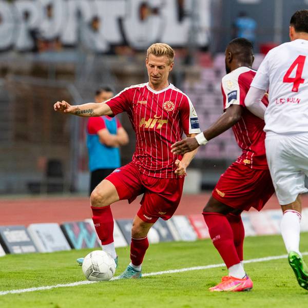 Regionalliga West: SC Fortuna Koeln - 1. FC Koeln U21, U 21 01.08.2023 Dominik Ernst Fortuna Koeln, 2, Regionalliga West, 1. Spieltag, SC Fortuna Koeln - 1. FC Koeln U21, am 01.08.2023, Suedstadion, Koeln *** Regionalliga West SC Fortuna Koeln 1 FC Koeln U21, 01 08 2023 Dominik Ernst Fortuna Koeln, 2 , Regionalliga West, 1 Matchday, SC Fortuna Koeln 1 FC Koeln U21, on 01 08 2023, Suedstadion, Koeln Copyright: xBEAUTIFULxSPORTS/Meuselx