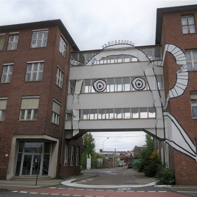 15.5.2023, Kalk: Eingang zum Osthof an der Dillenburger Straße. Foto: Hermans