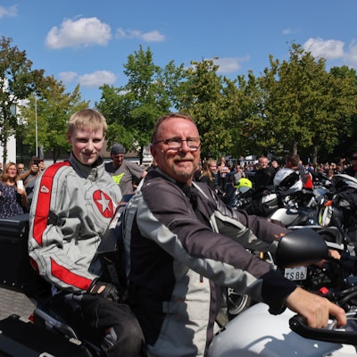 Joana Habermann und Joachim Hemmersbach am Sonntag in Waldbröl.