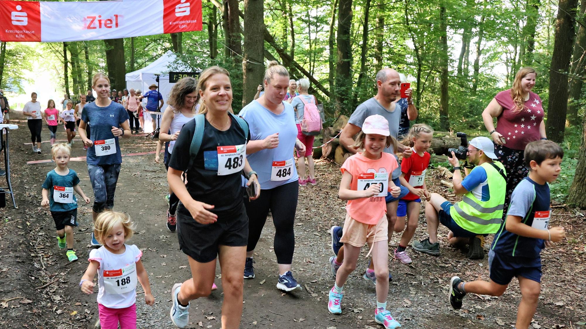Der Sengbach-Talsperrenlauf 2023.
