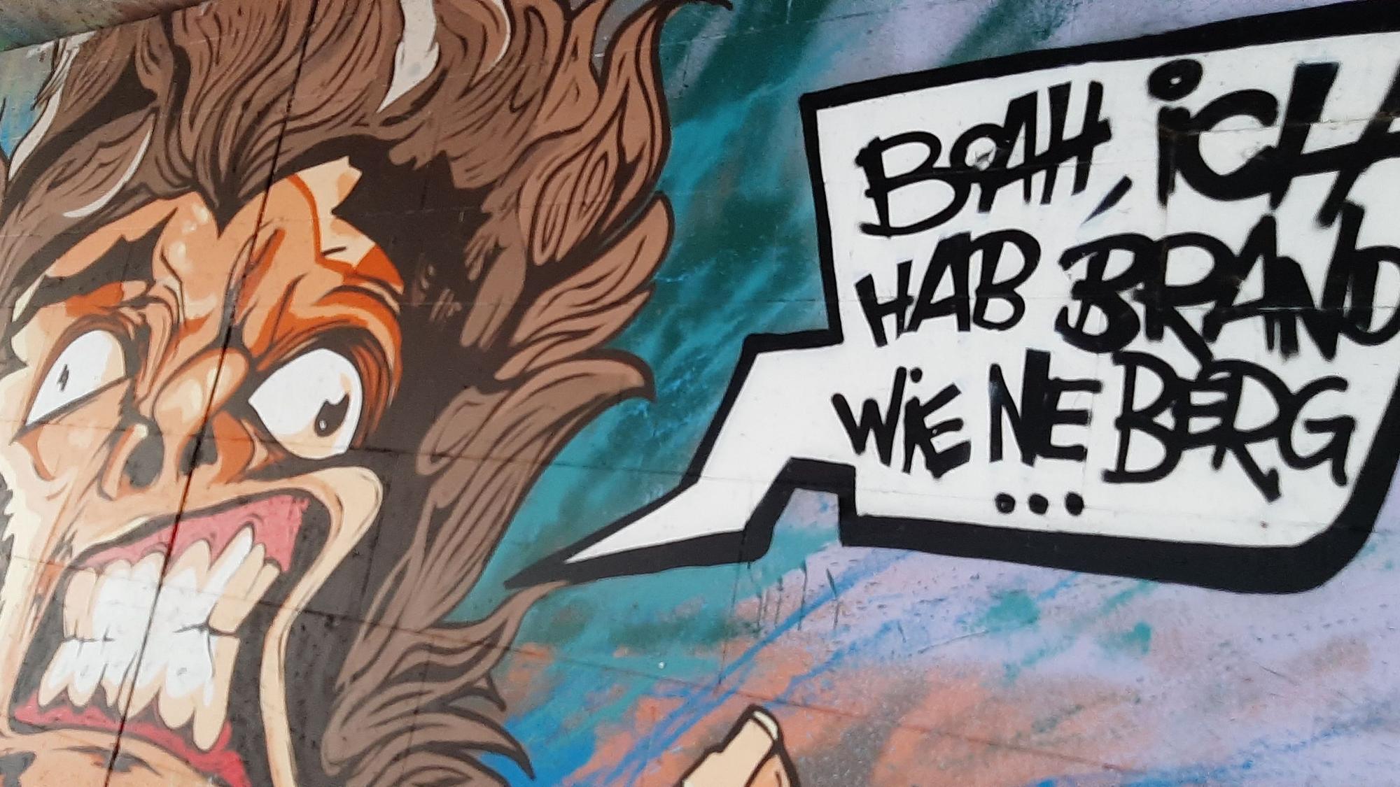 Graffiti in Leverkusen / Rundgang mit Carsten Klett