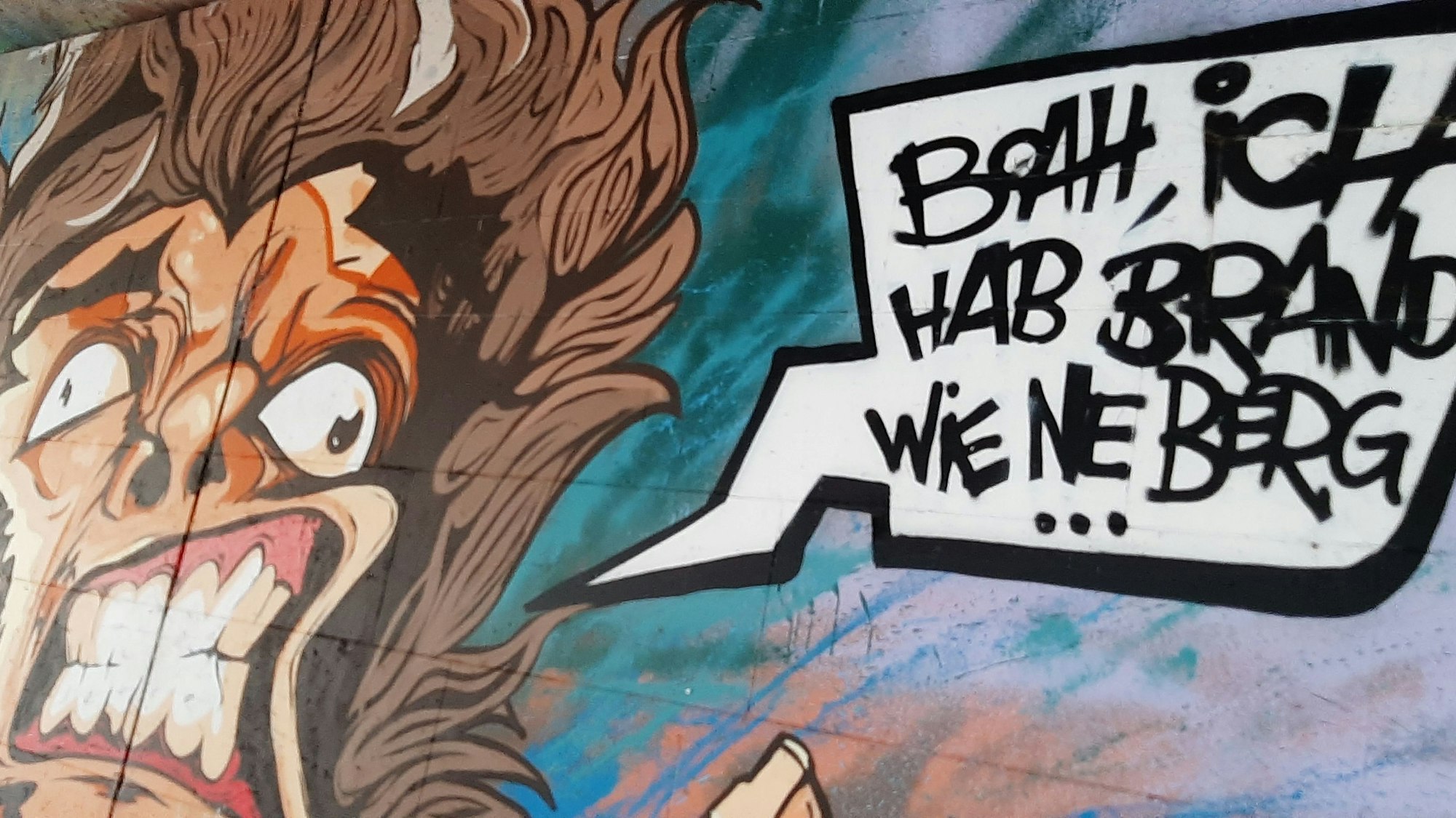 Graffiti in Leverkusen / Rundgang mit Carsten Klett