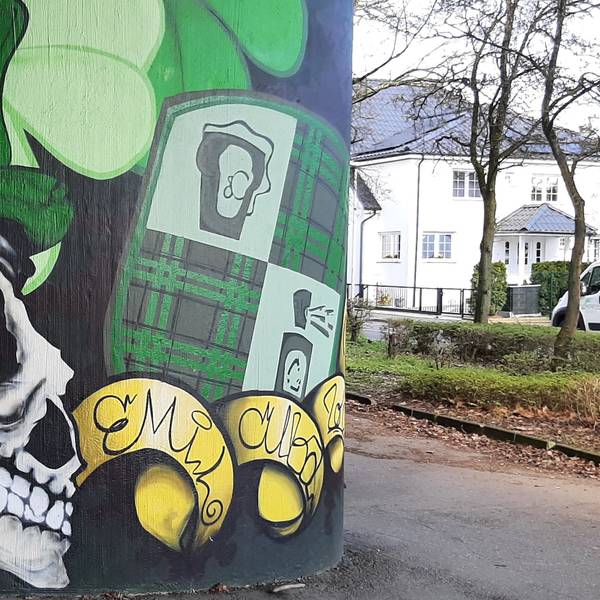 Graffiti in Leverkusen / Rundgang mit Carsten Klett