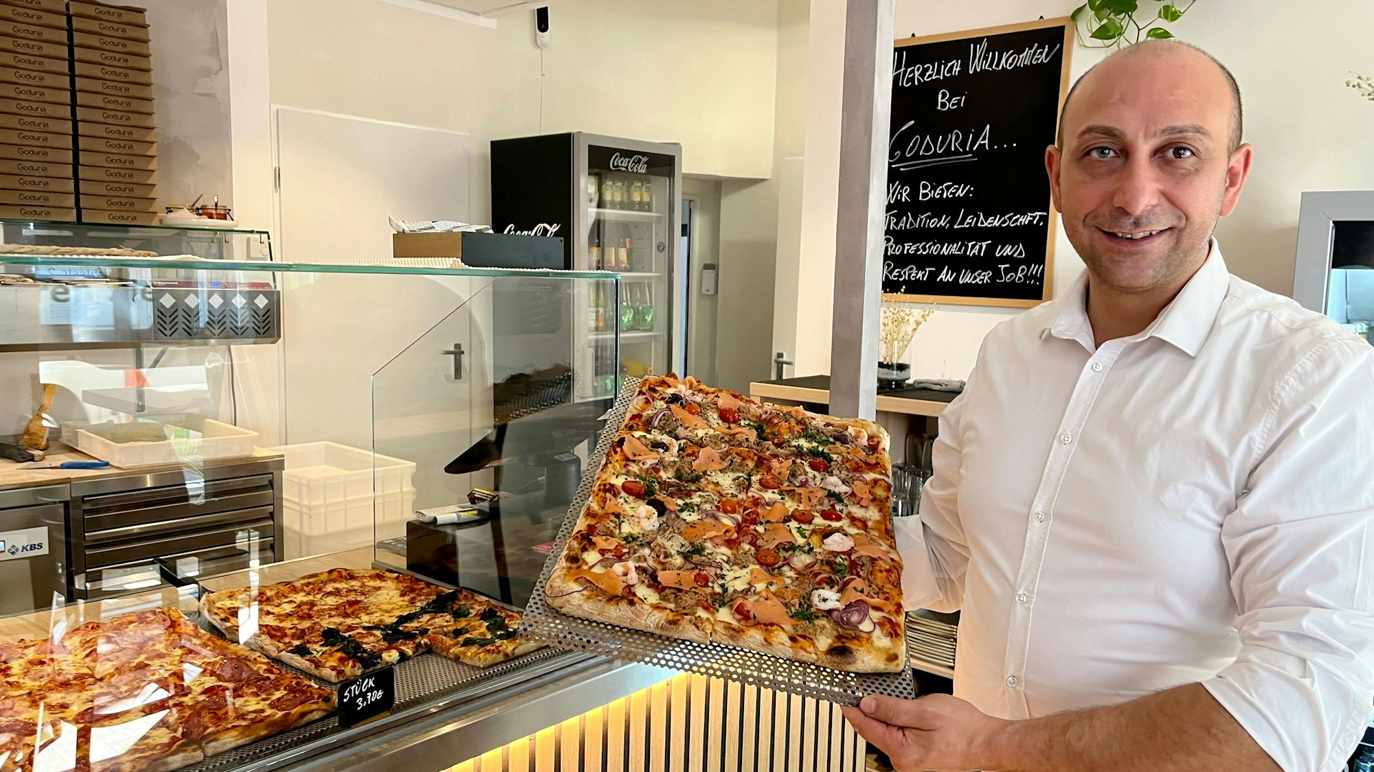 Neueröffnung Goduria in Opladen, Christofero di Gregorio