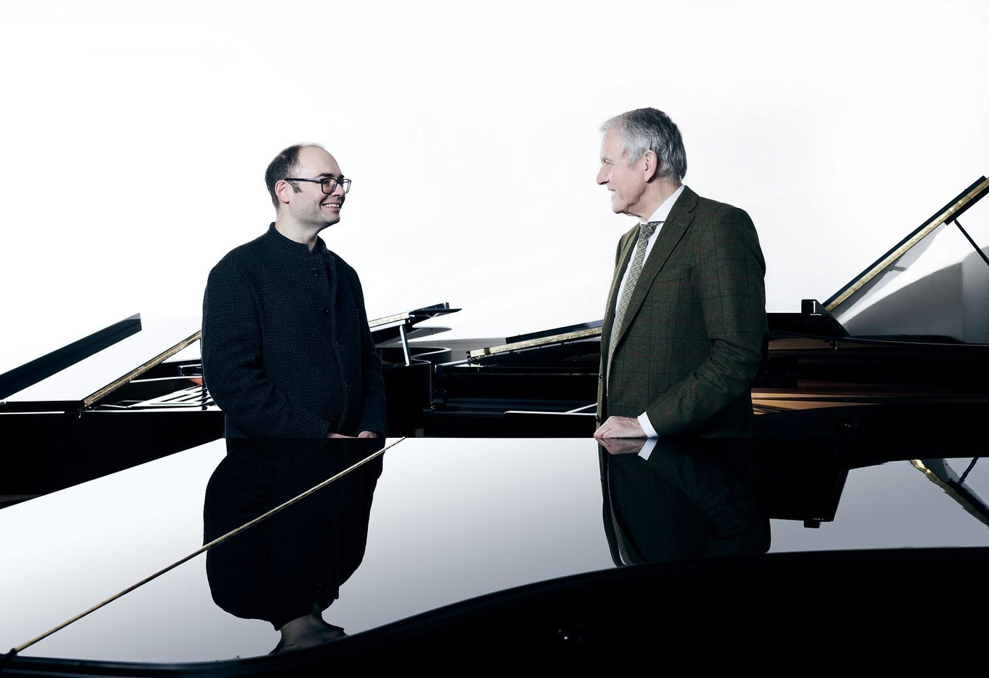 Alexander Melnikov und Louwrens Langevoort, Intendant der Kölner Philharmonie