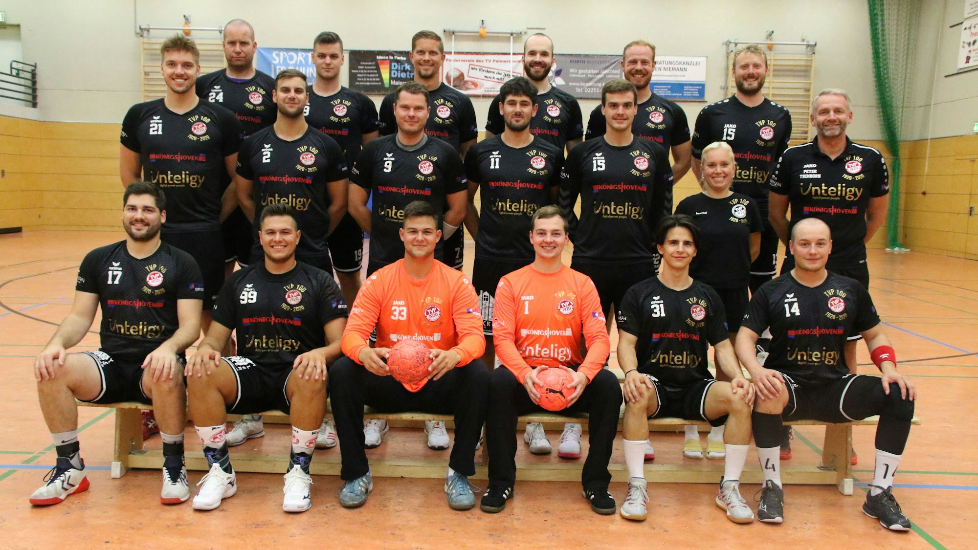 Das Bild zeigt die Mannschaft des TV Palmersheim.