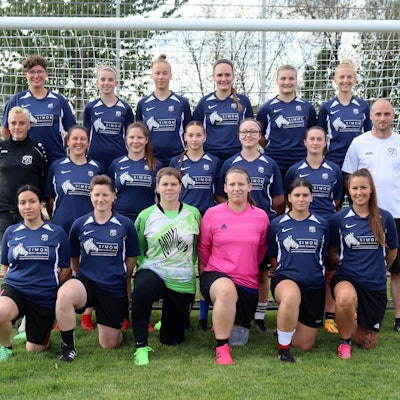 Das Bild zeigt die Frauenmannschaft des SC Wißkirchen in der Saison 2023/24.