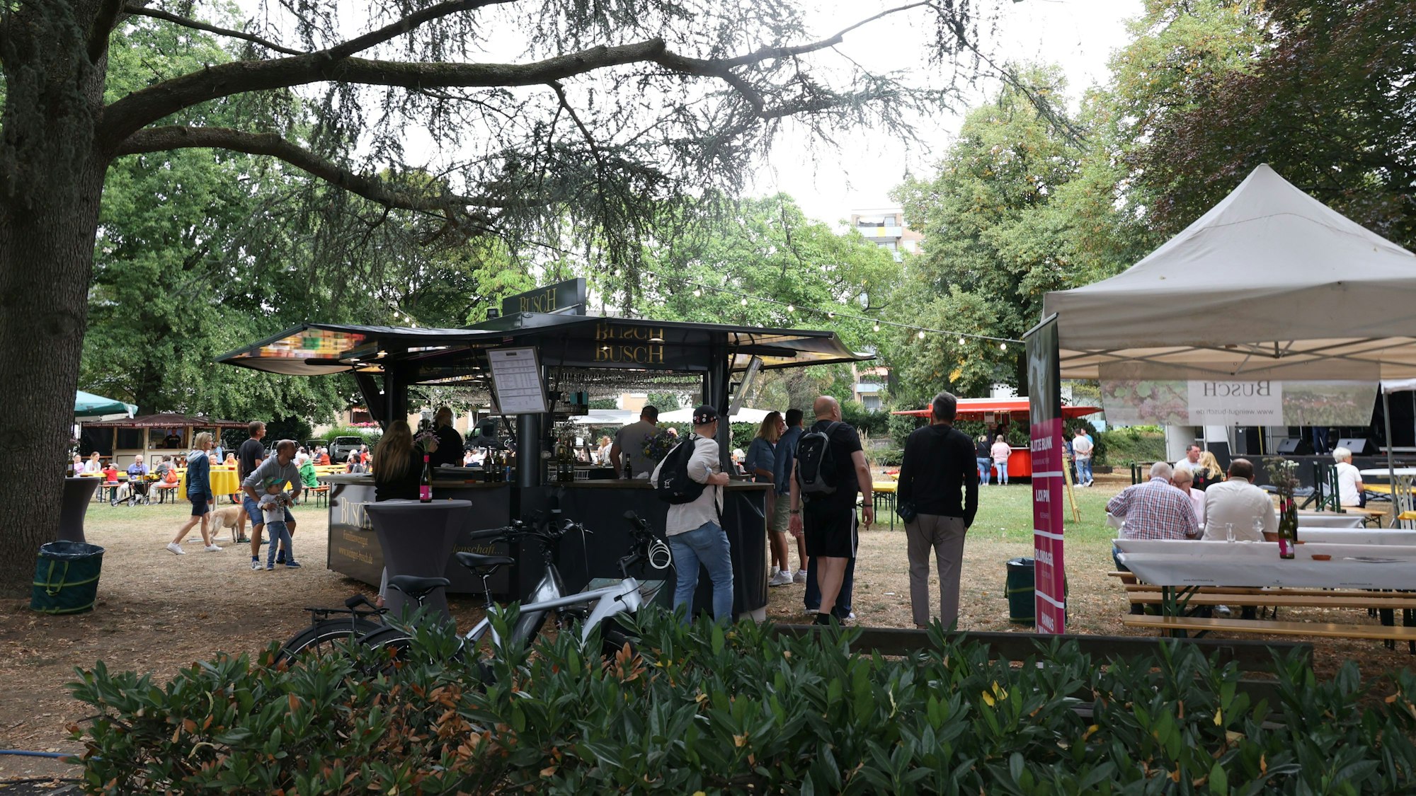 Das Winzerfest in Leichlingen im vergangenen Jahr.