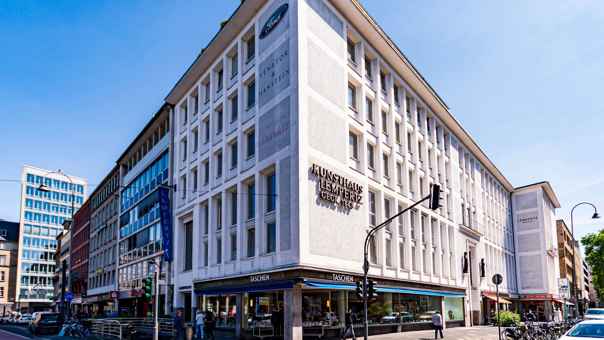 Das Kunst- und Auktionshaus Lempertz am Neumarkt