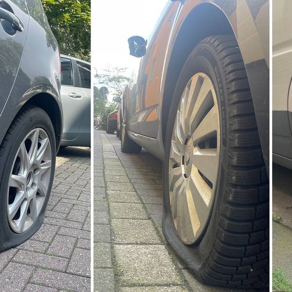Vandalismus in Köln-Mülheim: Unbekannte haben an mindestens 35 Autos die Reifen zerstochen