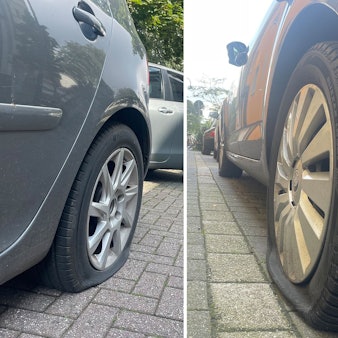 Vandalismus in Köln-Mülheim: Unbekannte haben an mindestens 35 Autos die Reifen zerstochen