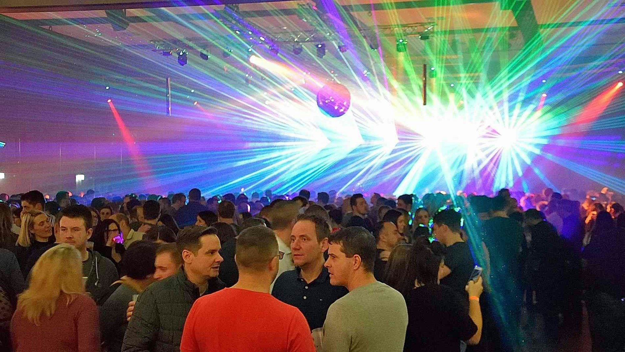 Eine Ü30-Party in Leverkusen