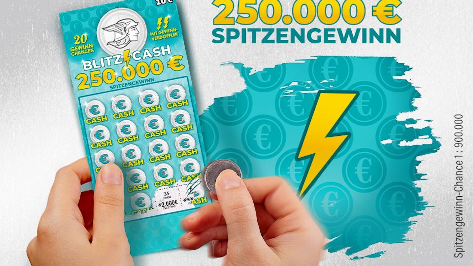 Eurojackpot Kugeln werden durchmischt.
