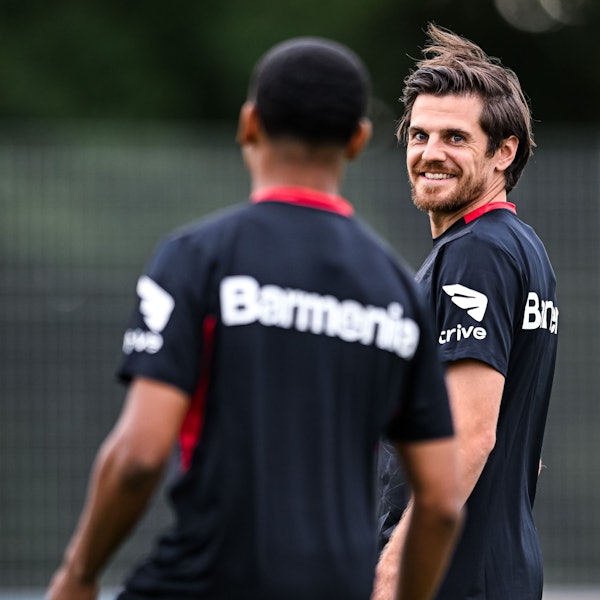 Jonas Hofmann spielt seit dieser Saison bei Bayer 04.