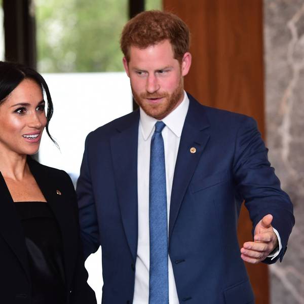 Meghan Markle und Prinz Harry bei einem öffentlichen Auftritt.
