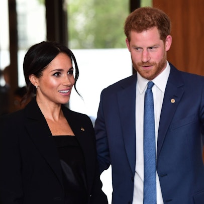 Meghan Markle und Prinz Harry bei einem öffentlichen Auftritt.