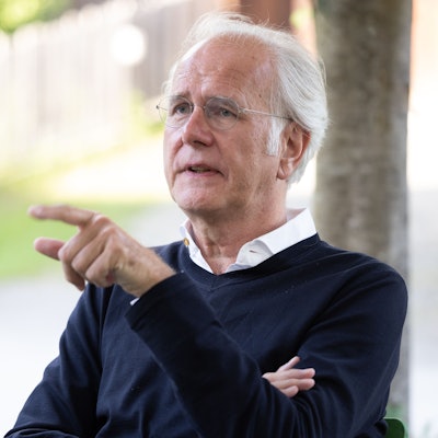 Harald Schmidt spricht im Rahmen eines Interviews mit der österreichischen Nachrichtenagentur APA. (Archivbild)