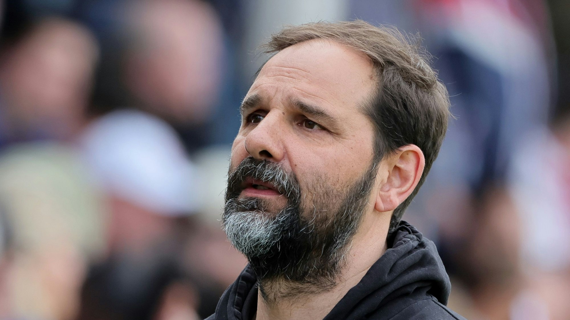 1.FC Köln U19 vs. FSV Mainz 05 U19, A Junioren Bundesliga, Halbfinal Rückspiel um die Deutsche Meisterschaft, Stefan Ruthenbeck (1.FC Köln), 14.04.2023, Bild: Herbert Bucco
