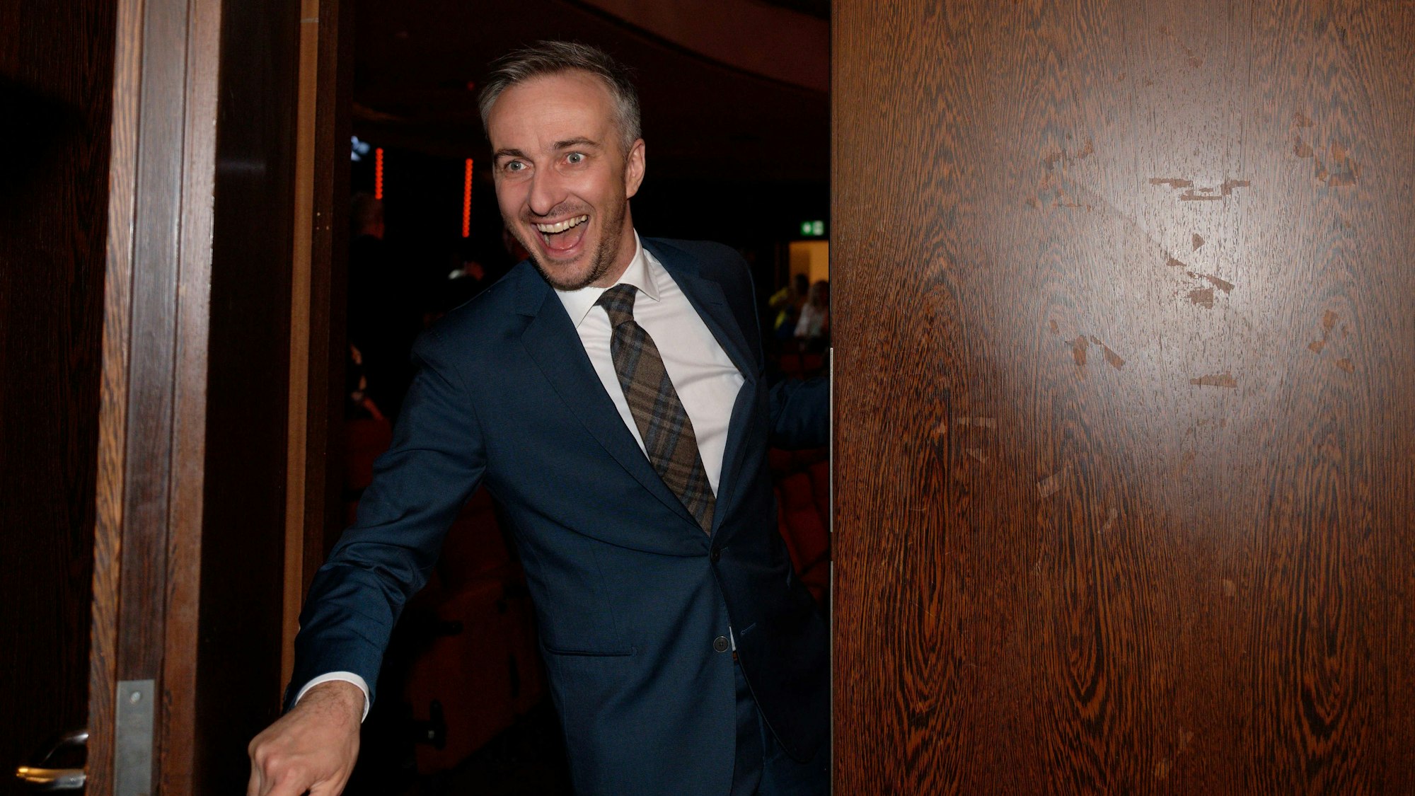 Der Satiriker und Moderator Jan Böhmermann bei der 59. Grimme-Preisverleihung. (Symbolbild)