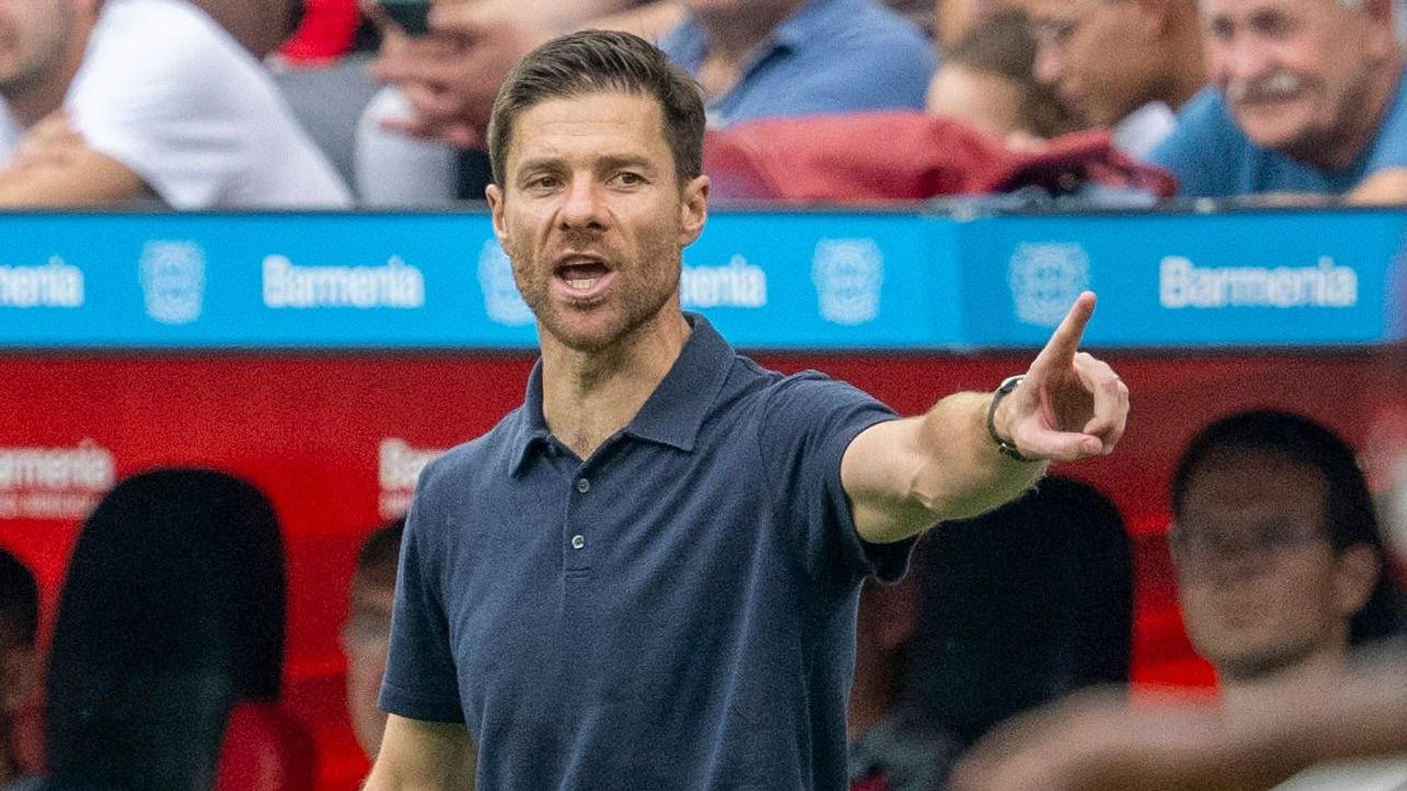 Xabi Alonso beim Bundesligaauftakt gegen RB Leipzig