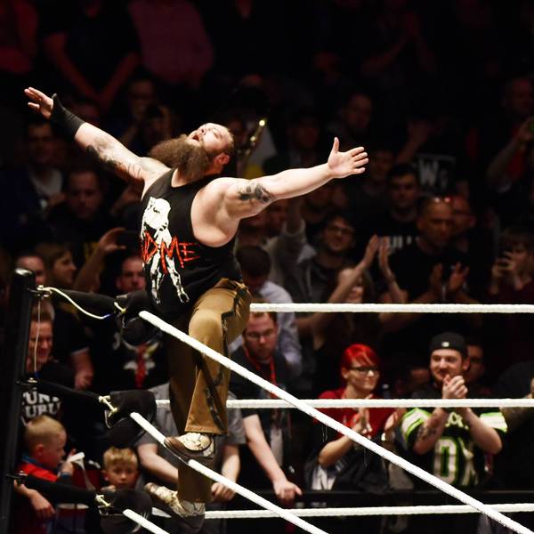 WWE-Superstar Bray Wyatt bei einem Wrestling-Match im April 2017 in Dortmund. Der Wrestler ist überraschend gestorben.