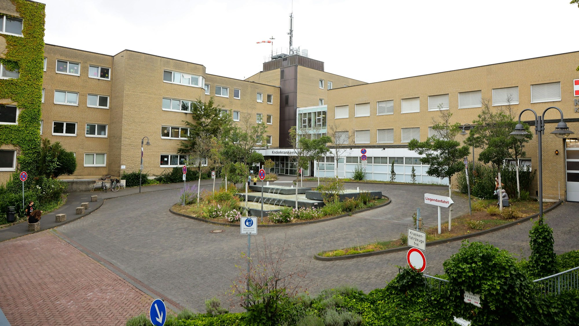 Das Kinderkrankenhaus an der Amsterdamer Straße in Köln
