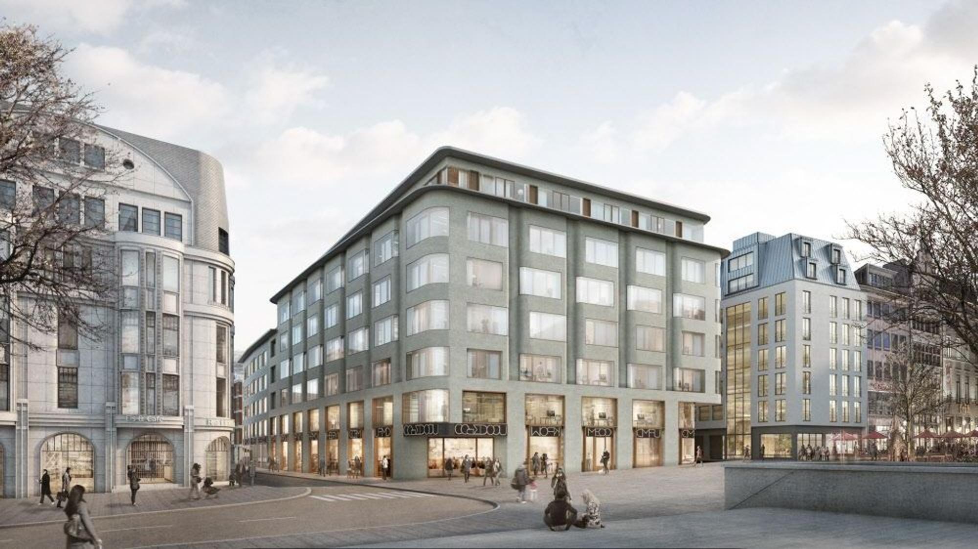 Südlich des Roncalliplatzes soll die Boston Consulting Group einziehen.