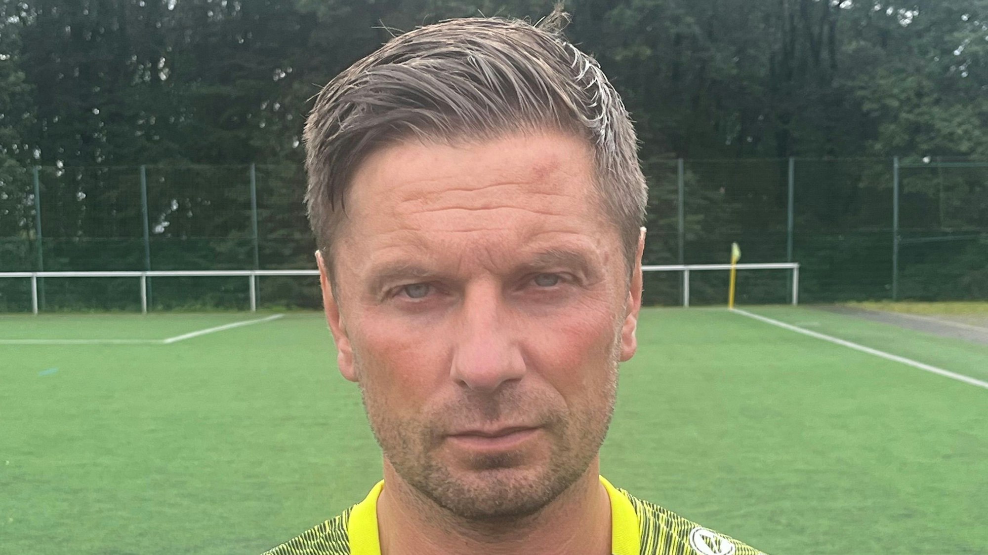 Marek Dabrowski bei der Vorstellung auf de neue Saison.