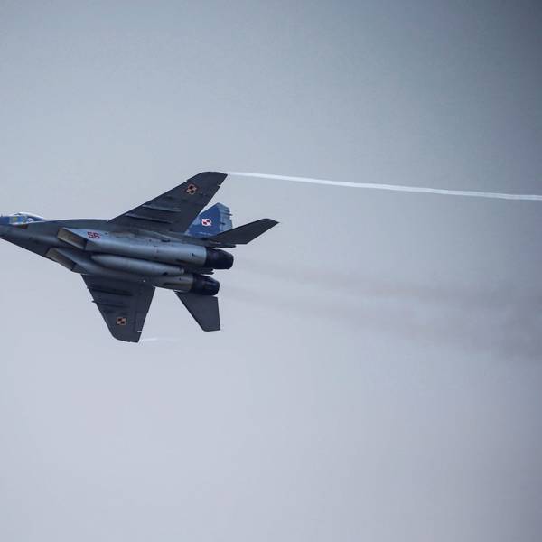 Ein MiG-29-Kampfjet der polnischen Luftwaffe. (Archivbild)