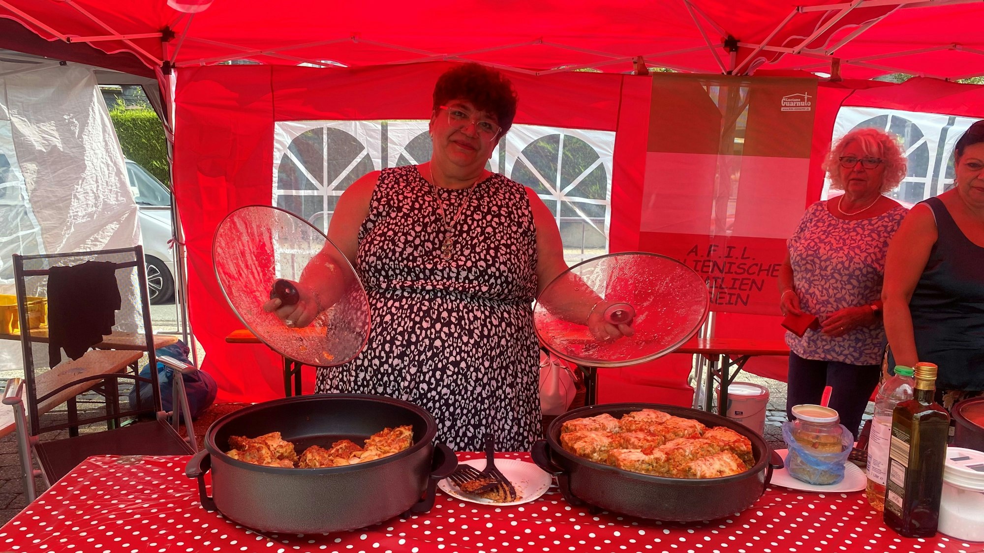 Italienische Spezialitäten beim Fest „Internationales Burscheid“