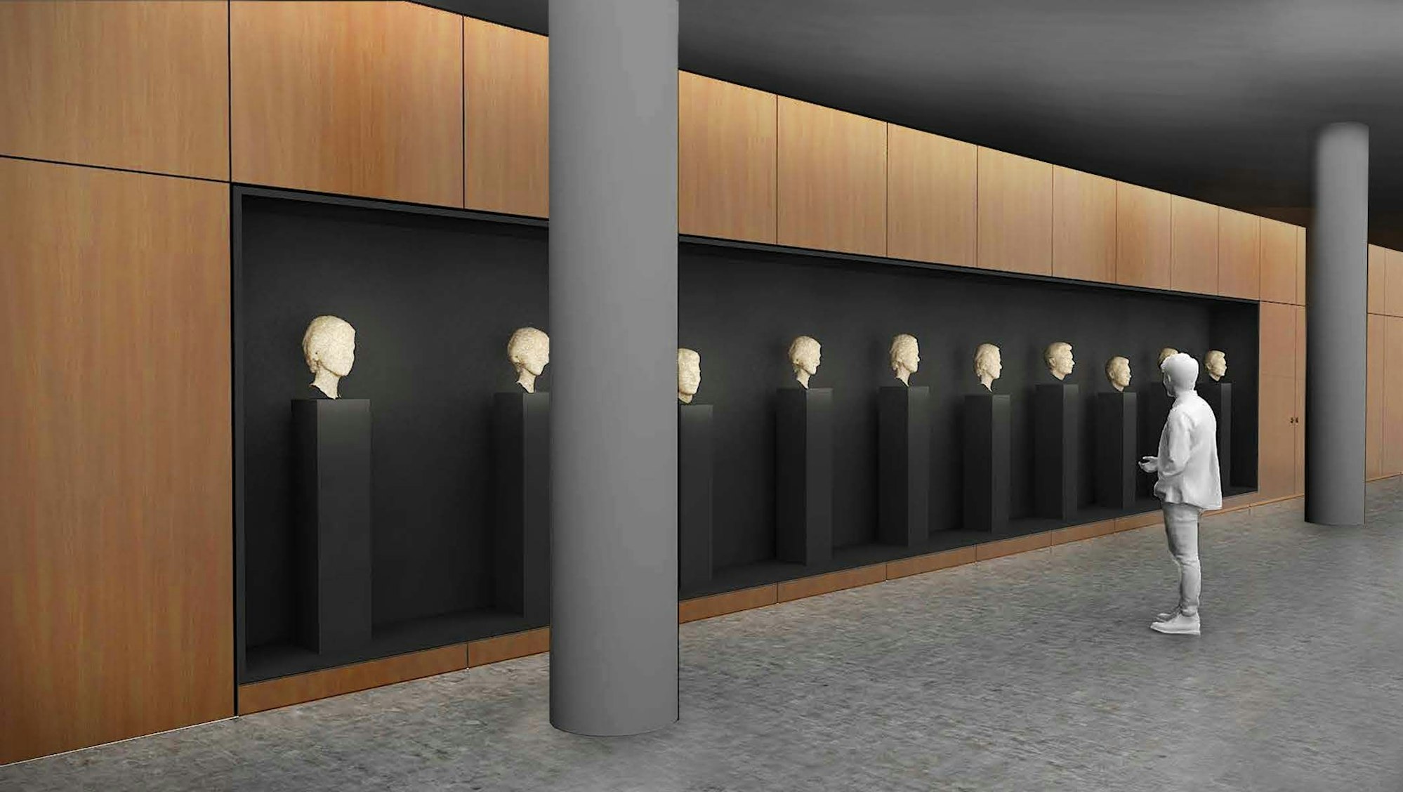 Kaiserporträts sollen im Foyer des RGM stehen.