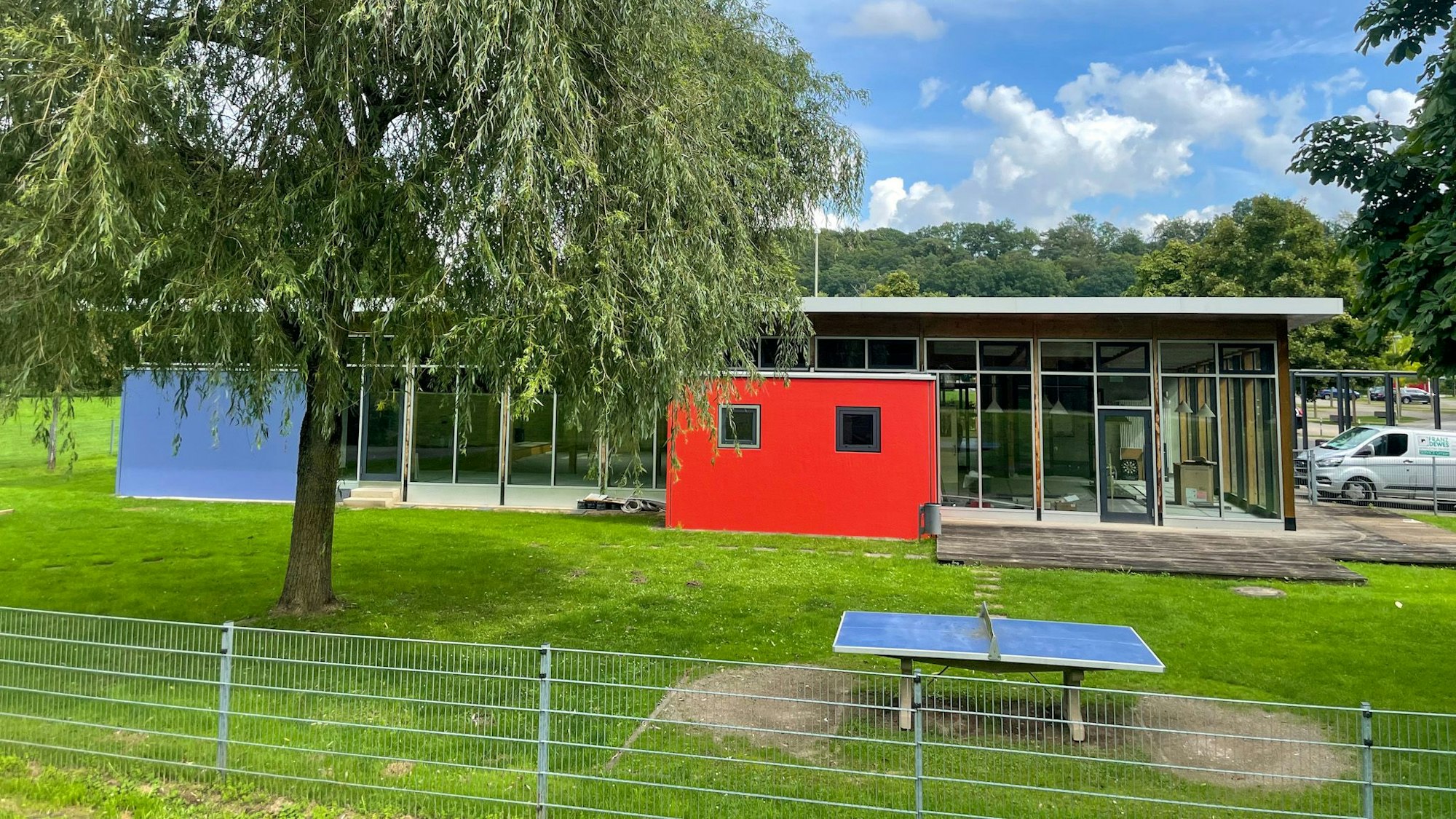 Das Jugendzentrum in der Balker Aue.