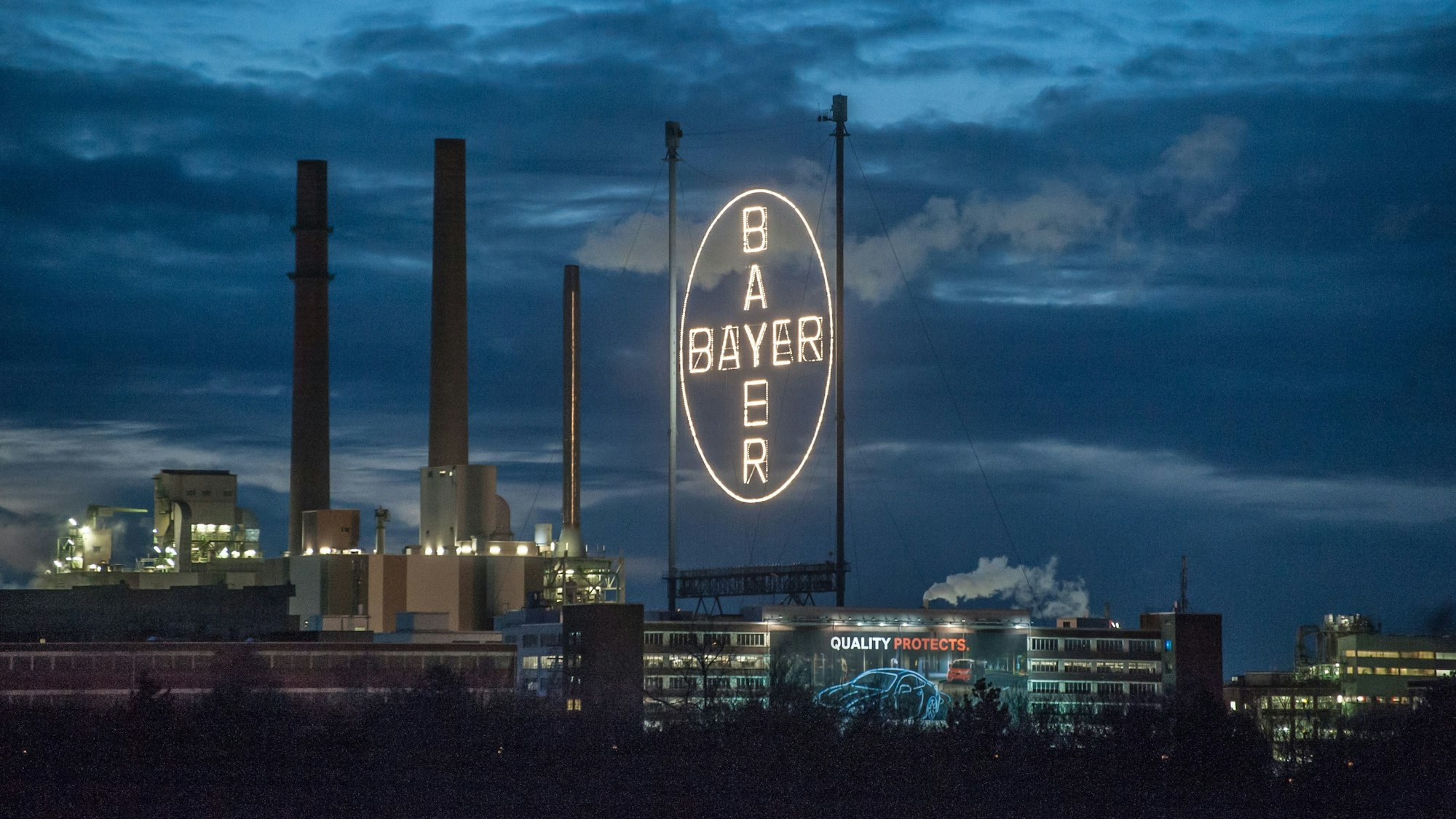 Bayerkreuz Leverkusen. Foto: Ralf Krieger