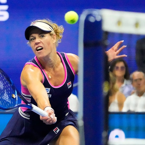 Laura Siegemund beim Spiel gegen Coco Gauff