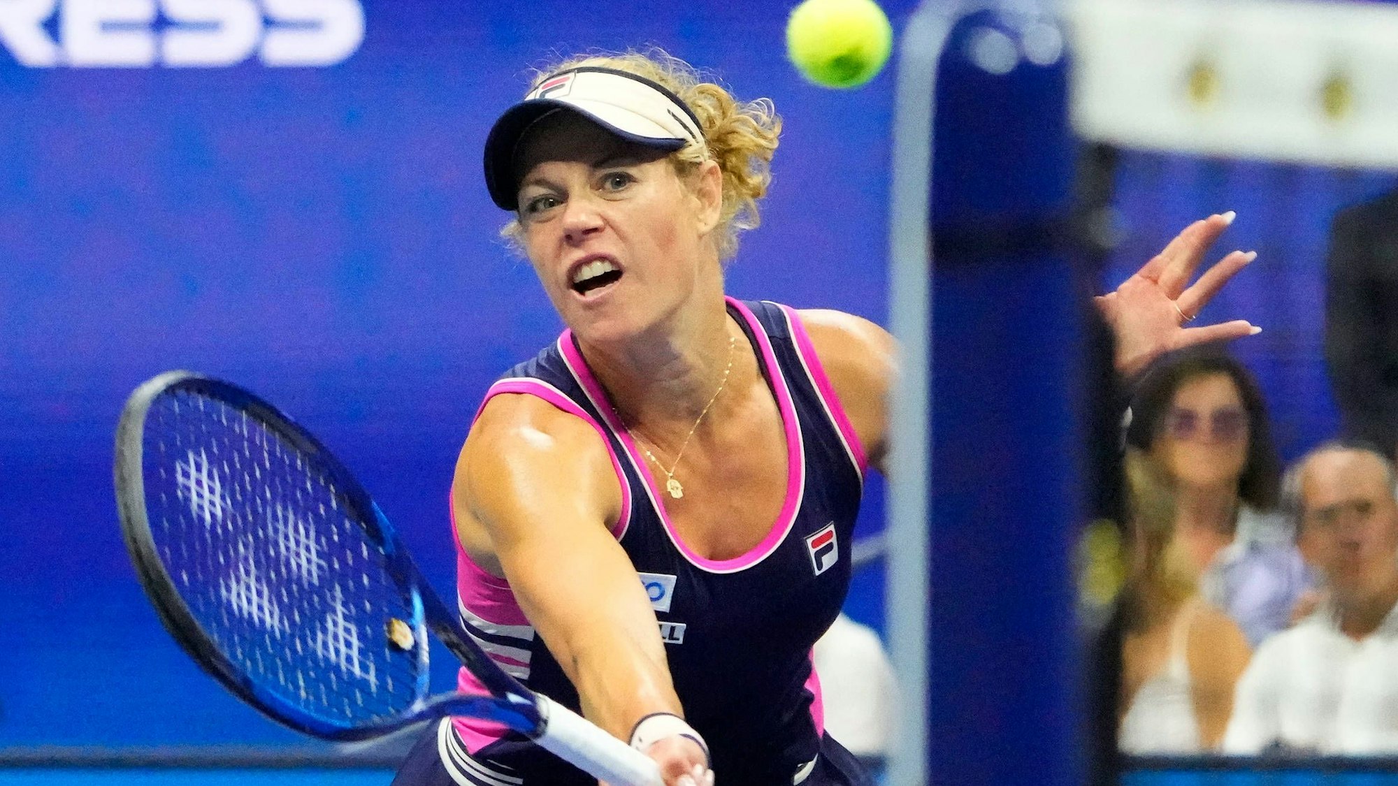 Laura Siegemund beim Spiel gegen Coco Gauff