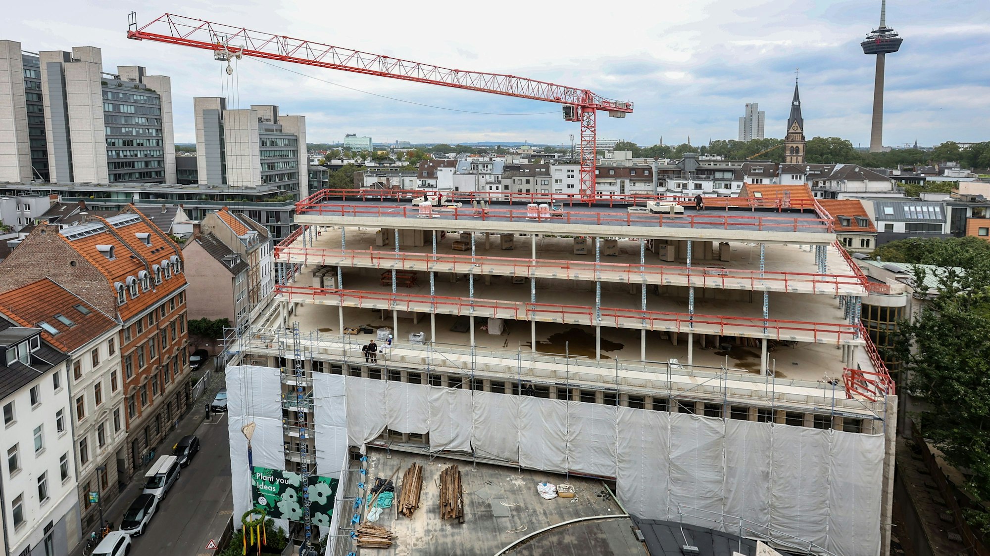 Blick auf das Gerling-Quartier am Friesenplatz