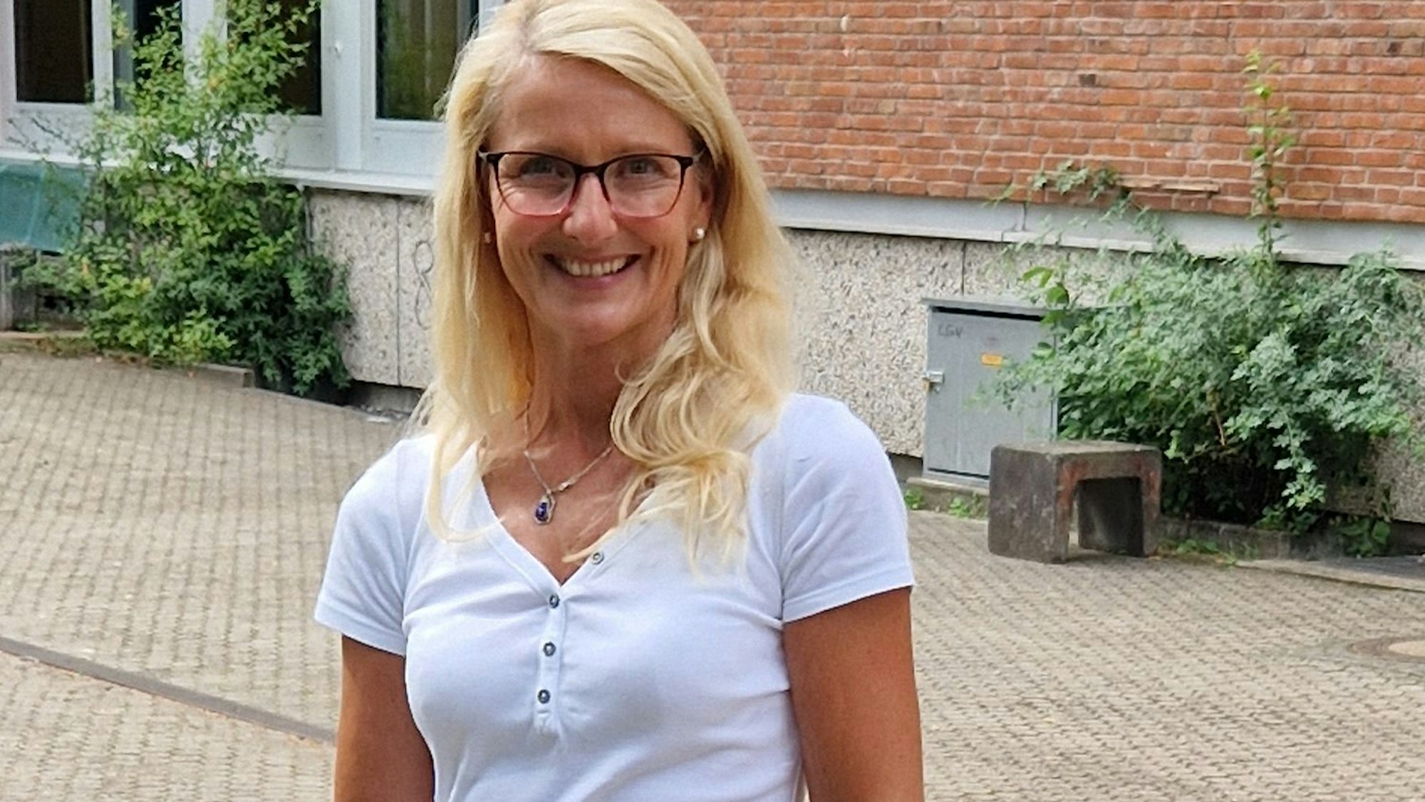 Susanna Geiss, Schulpflegschaftsvorsitzende Freiherr-vom-Stein-Gymnasium Rösrath.