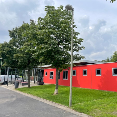 Das Jugendzentrum in der Balker Aue in Leichlingen