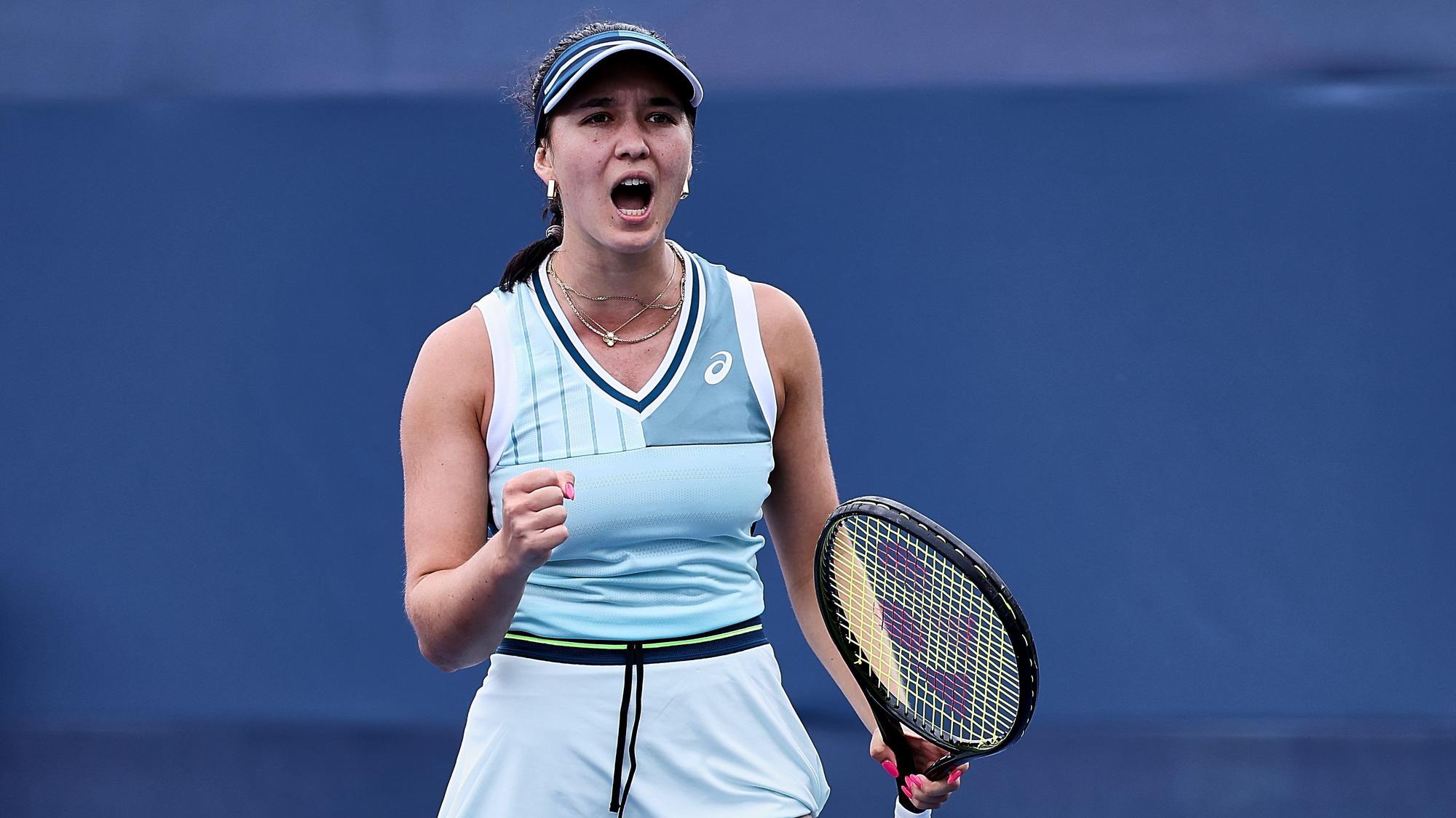 Eva Lys war gegen Diaz Parrizas siegreich und hat bei den US Open die zweite Runde erreicht.