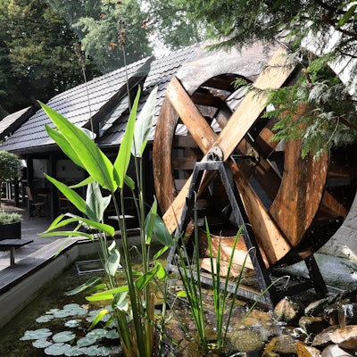 Das Restaurant „Decksteiner Mühle“. Foto: Martina Goyert